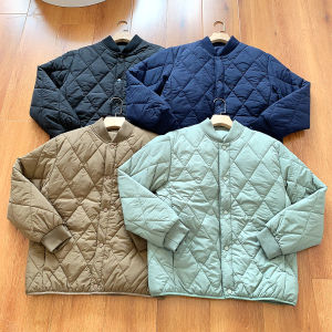 เสื้อแจ็คเก็ตกันหนาวแบบหนาสำหรับกลางแจ้ง เสื้อโค้ทบุผ้าฝ้ายกันน้ำแบบลำลองสำหรับฤดูหนาว ทรงหลวม สไตล์สตรีท