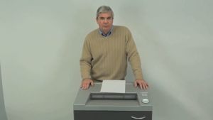 EBA 3340C A3 Non Stop Heavy Duty Paper Shredder (Cross Cut) 4x40mm - 36 sheets (200 Liters) 3340 C (non stop Strip Cut Straight Cut Mesin Penghancur Mesin Perincih