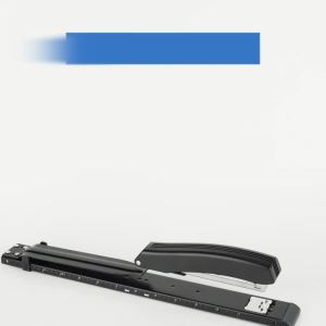 Eagle | EAGLE Long Arm Stapler with1000 Free Staples Heavy Duty 30cm Throat Depth for A4 Booklets Posters Binding School Office Supplies