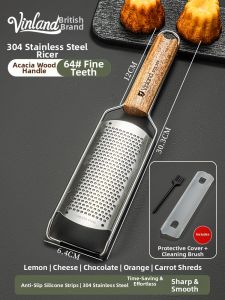 Vinland | Stainless Steel Cheese Grater Shredder