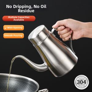 New Stainless Steel Kitchen Oil Pot
