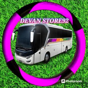 Sarung stir Mobil Bus Hino RN/RM / Hino lohan / Hino 500 / Cover stir Bus Bis Hino Vareasi sabit