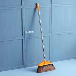 Thickened Broom And Dustpan Set Soft Bristle Magic Broom for Floor Cleaning Bathroom Hair Sweeping Indoor Household Tools