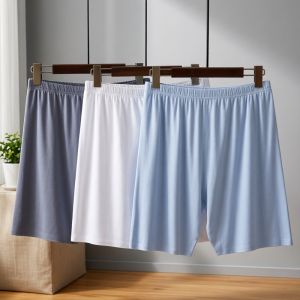 JIFANPAUL | Ultra-thin Smooth Summer Shorts Breathable Cool Home and Beach Wear