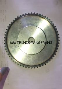 Sprocket RS 120 x 57 T Gear Rantai Single Gir gigi Z 57T RS120 -1 120Z57 120X57T 120-1 tipe B