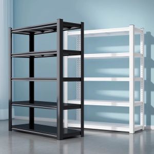ROROชั้นวางของเหล็ก 3/4/5ชั้น ชั้นวางสินค้า ชั้นเก็บของ ชั้นเหล็ก ชั้นวางของเอนก แข็งแรงมั่นคง ไม่เป็นสนิม กันน้ำที่ดี วางของได้เยอะ WarehouseShelf