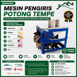MESIN PENGIRIS/ POTONG SINGKONG KERIPIK | PENGIRIS BAWANG | MESIN POTONG PISANG KAPASITAS 20KG