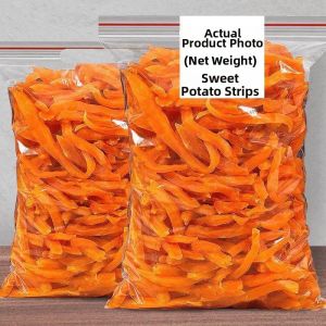 Soft Homemade Red Sweet Potato Strips