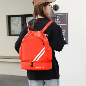 กีฬาบาสเกตบอลกระเป๋าเป้สะพายหลังกลางแจ้งว่ายน้ํากันน้ําฟิตเนสกีฬากระเป๋าบาสเกตบอลกระเป๋าเดินป่าปีนเขากระเป๋าเป้สะพายหลัง