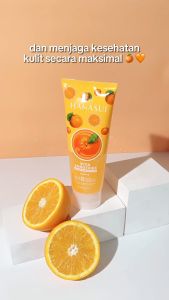 Hanasui Body Spa Exfoliating Gel 180mL || Gel Pembersih Perontok Daki Tubuh Badan BPOM