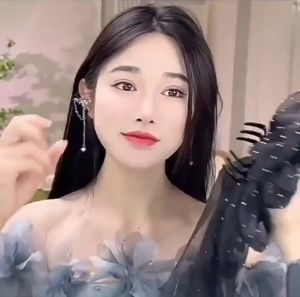 Kẹp Tóc Nơ Voan Đính Kim Sa Lấp Lánh Thời Trang Hottrend