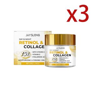Jaysuing(简素净) | Collagen Moisturizing Facial Cream Smoothing Even Skin Tone Enhance Skin Firmness Shrink Pores Radiant Skin Nourish Face Lotion
