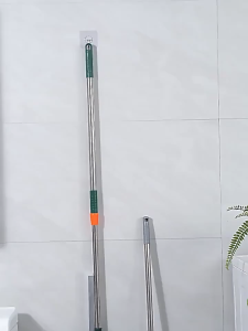 FYBEE Sweeper Broom Stainless Steel 180° Rotatable Retractable Floor Mop Scrape Household Floor Wiper Toilet Wiper Bathroom Floor Wiper