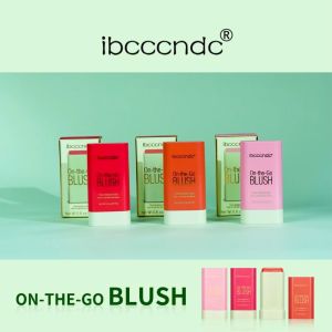 ibcccndc On-the-Glow Blush on Longlasting Blush on cheek Waterproof Face Makeup for All Natural Radiant Glowing and Hydrated Skin