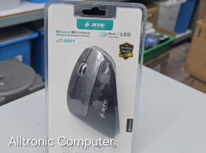 [Get FREE Mousepad] Jite JT8001 Premium Quality Ergonomic Wireless Mouse Black/Blue/ Red Jite JT-8001