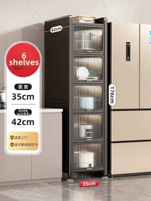 youqin | Ultra Narrow Gap Pull-Out Storage Cabinet