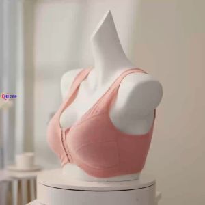Bra Wanita Push Up Nirkabel Tanpa Busa Kait Buka Depan & Tanpa Kawat Lembut & Nyaman 2097