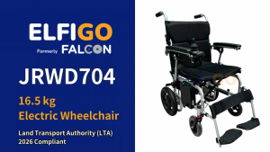 JRWD704 Electric Motorised Wheelchair
