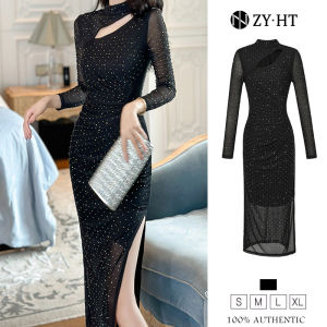 HT EraVogue เดรสผู้หญิง เดรสสีชมพู เดรสลูกไม้ เดรสทำงาน เดรสไฮโซ เดรสออกงาน เดรสไปงานแต่ง เดรสเซ็กซี่ เดรสฝรั่งเศส 20755