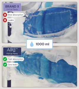 {Carton Deal} Aire Ultra Protection Adult Diaper Pull Up Pants - Size L (8X12 pcs) (Adult Diaper Pants Overnight Protection Heavy Leakage)