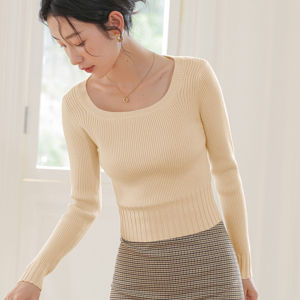 LUQIAN | Slimming Plus Size Womens Knitted Sweater