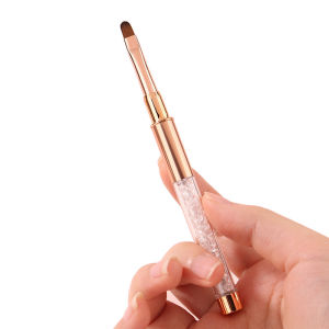1PC Nail Art Acrylic Liquid Powder UV Gel Extension Builder Kolinsky Drawing Brush Flower Petal DIY Design Painting Pen