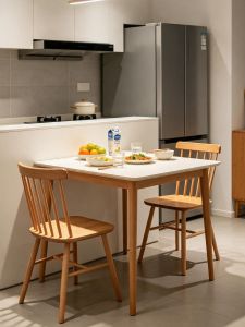 XIANGNANSONG | Modern Windsor Dining Chair Solid Wood