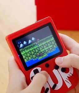 Handheld game machine Built in 400games Small and portable Rechargeable use Double Mini game machine
