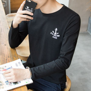 Mens Long Sleeve White Thermal T-Shirt