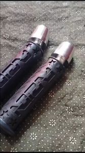 HAND GRIP EMPUK MODEL FUZION STAR SET JALU STANG PCX CHROME UNIVERSAL