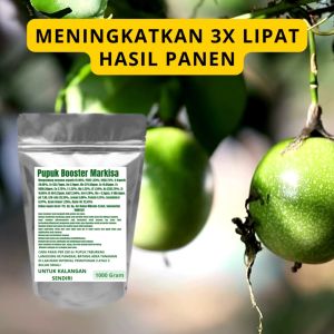 Pupuk Booster Markisa Pelebat Organik Cepat Berbuah Lebat Besar Anti Rontok Pembesar Markisa
