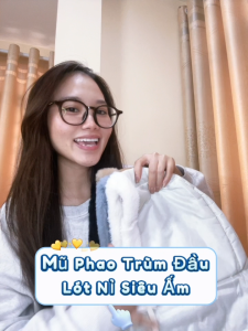 Mũ nón phao nỉ bông giữ ấm đầu tai cổ đi xe máy đi chơi mùa lạnh có thể đội mũ bảo hiểm chống gió rẻ