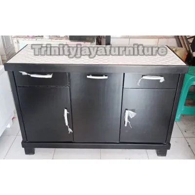 Lemari Dapur Bawah Kirtchen Set Bawah Meja Dapur Kayu Playwood/Trinityjayafurniture
