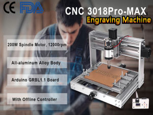 เครื่องเจียร CNC Engraving 3018Pro Max เพื่อการสกัดไม้และการเจียร PCB ที่แม่นยำ พร้อม GRBL สำหรับการควบคุม ราคา 2,800 บาท