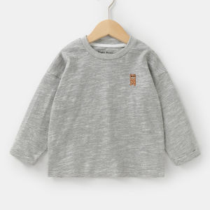 Boys Long Sleeve T-Shirt Spring Autumn New Style Childrens Clothing Baby Base Shirt Trendy And Handsome Cotton Print round Neck