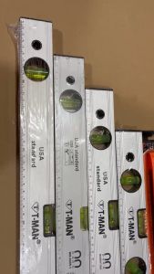 Thước thủy nhôm có nam châm T-MAN USA Type dài 20cm-30cm-40cm-50cm-60cm