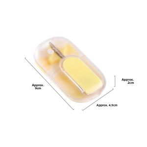 Precision Medicine Cutter Quartile Tablet Cutter Drug Dose Divider Household Health Care Plastic Tool for Pill Splitting