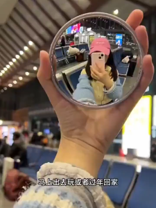 PVN74539 Gương Lồi Mini 360° Cho Điện Thoại - Selfie Góc Rộng Quay Vlog Chuyên Nghiệp