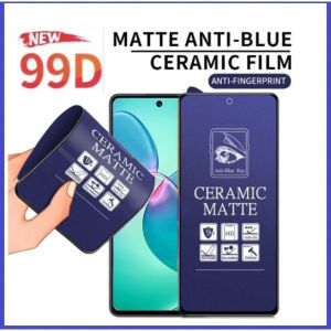 Pelindung Layar HP Anti Gores Ceramic Matte Blue Light untuk Xiaomi POCO & TECNO