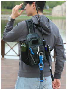 Outdoor Sport Cycling Lure Storage Chest Bag Crossbody Fanny Pack for Leisure Activities Traveling Hiking Riding