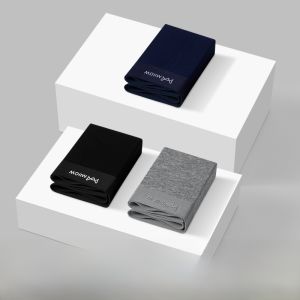 MiiOW | กางเกงบ็อกเซอร์ชายผ้าฝ้ายแท้ 7A ระบายอากาศได้ดี กางเกงชั้นในชายทรงบ็อกเซอร์ป้องกันแบคทีเรีย ไซส์ใหญ่ สำหรับฤดูร้อน