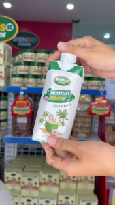 Nước Dừa Tươi Tự Nhiên Renso Không Chất Bảo Quản - Không Phẩm Màu - Không Đường Hóa Học