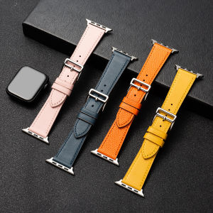 Leather Band For Apple Watch Strap Accessorie Wristband Correa Bracelet Apple iWatch Series 49mm 44mm 45mm 41mm 40mm 42mm 38mm