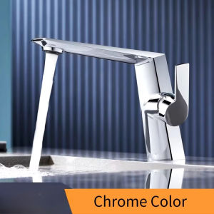 Chrome/gun gray hot and cold dual-use basin faucet bathroom toilet light luxury wash basin under the counter basin wash basin fa