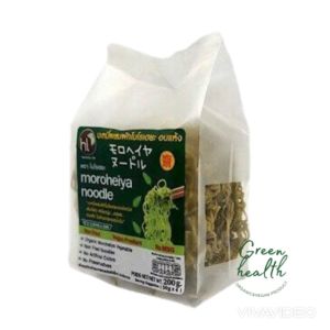 บะหมี่ผักโมโรเฮยะ (แพ็ค 4ก้อน) บะหมี่ผัก Moroheiya Vegetable