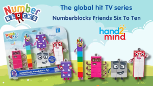 Learning Resources Numberblocks Friends Six to Ten Figure Set by hand2mind- Age 3+ Numbers Counts
