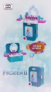 Bộ đồ chơi DISNEY - Bộ đồ chơi nhà bếp 3 trong 1 Frozen 2 cho bé -EODS008-951MA (KT 24.2x17x37.7cm)