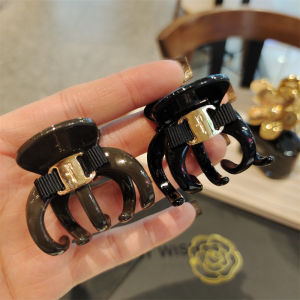 Elegant Simple High Ponytail Clip Adult Womens Hair Accessories Side Hair Grab Clip Fashionable Hair Decorations for Grown-ups