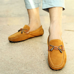 NUDANLAI | Breathable Slip-On Leather Mens Shoes
