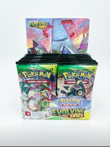 Bandai | TCG Cute Monster Figure Sword & Shield Evolving Skies Booster Box 36 Packs 360 Cards English Sealed Surprise Card Bag